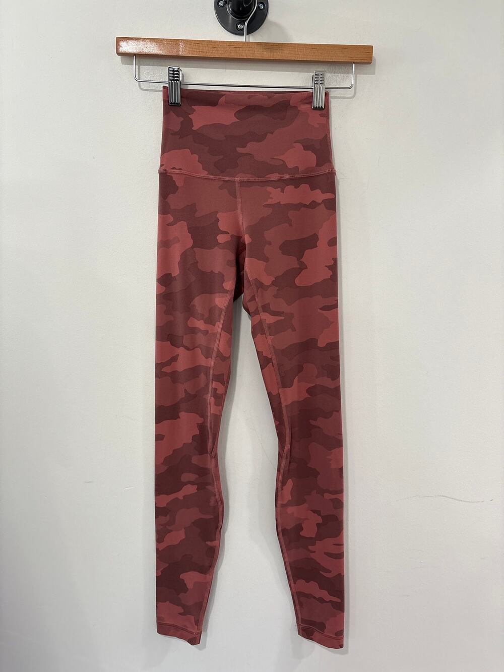 Lululemon Align Leggings 27" Pink Camo Size 0